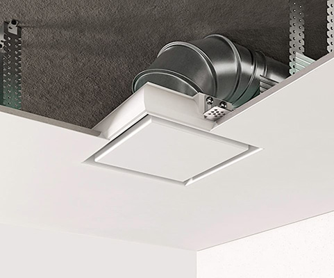 Монтаж диффузоров