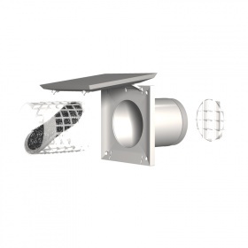 Приточный клапан Fresh TL 98DE